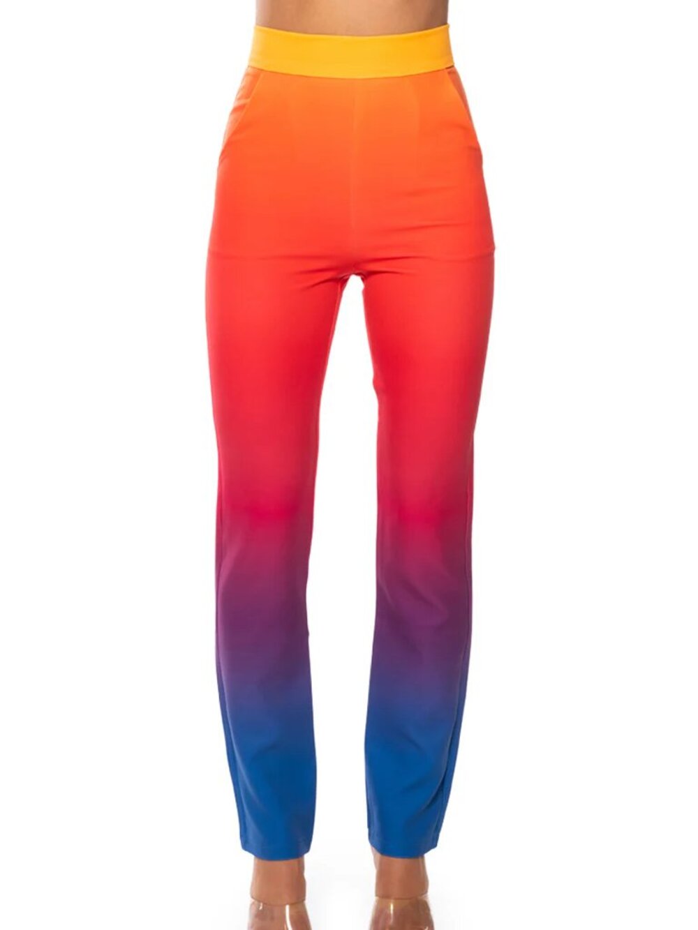 SUNSET IN PARADISE OMBRE SKINNY PANTS